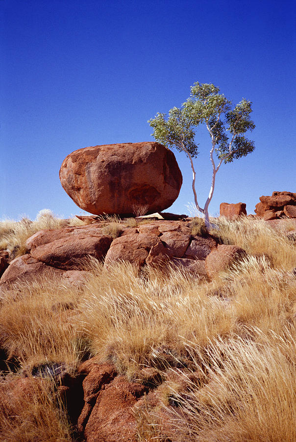 Australia Photograph - Devils Marble by Patrick Jennings Australia Photograph - Devils Marble by Patrick Jennings