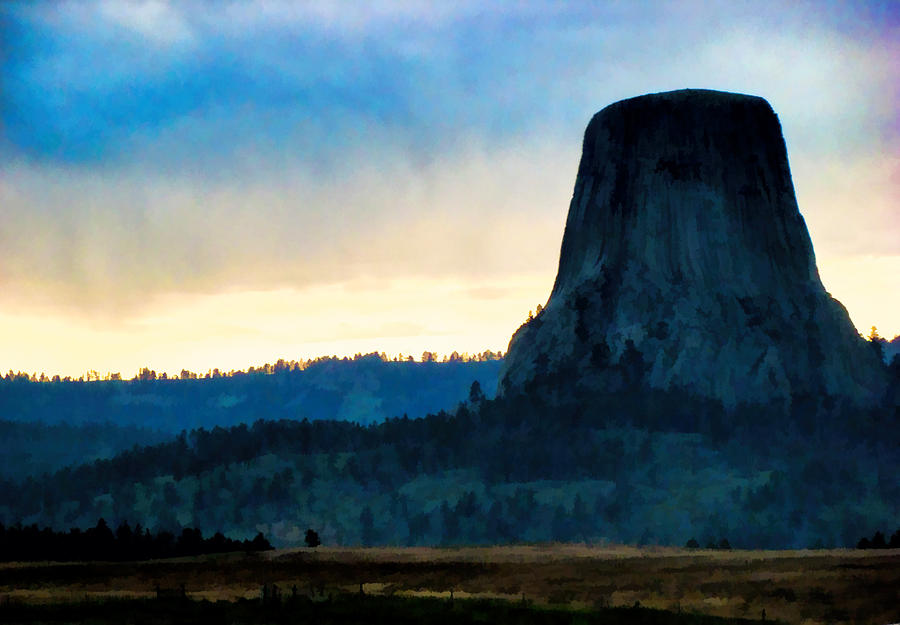 Devils or Devils Tower III Photograph by Cathy Anderson