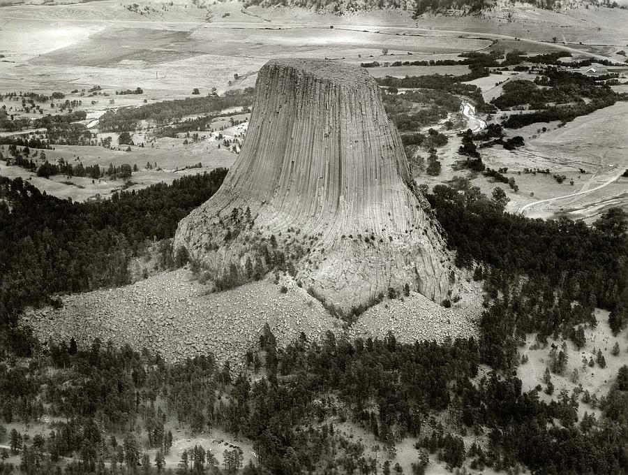 Devils Tower Photograph by American Philosophical Society
