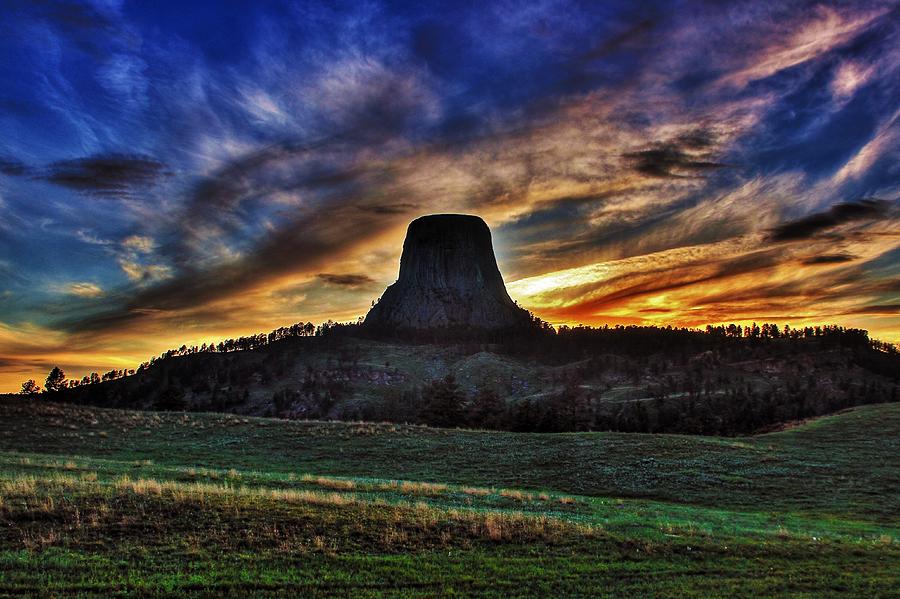 Devils Tower Photograph by Benjamin Yeager