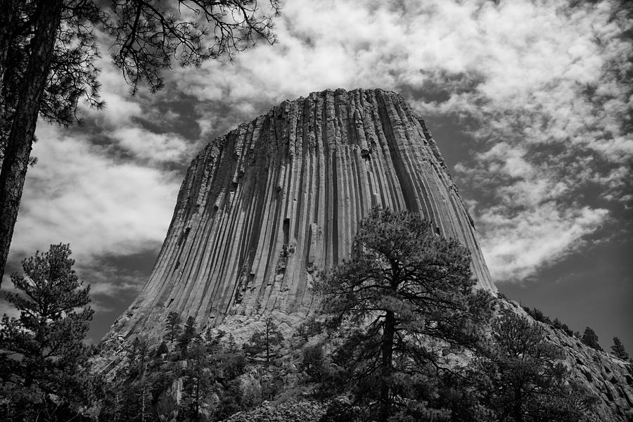 Devils Tower National Monument Photograph - Devils Tower by Eugene Dailey