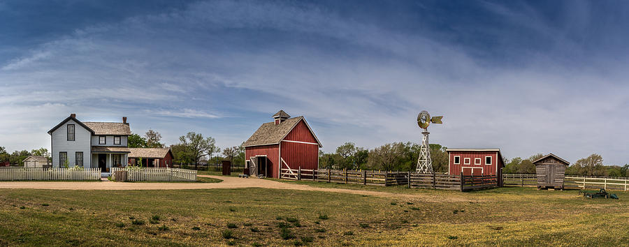 Wichita Photograph - DeVore Farm by Jay Stockhaus