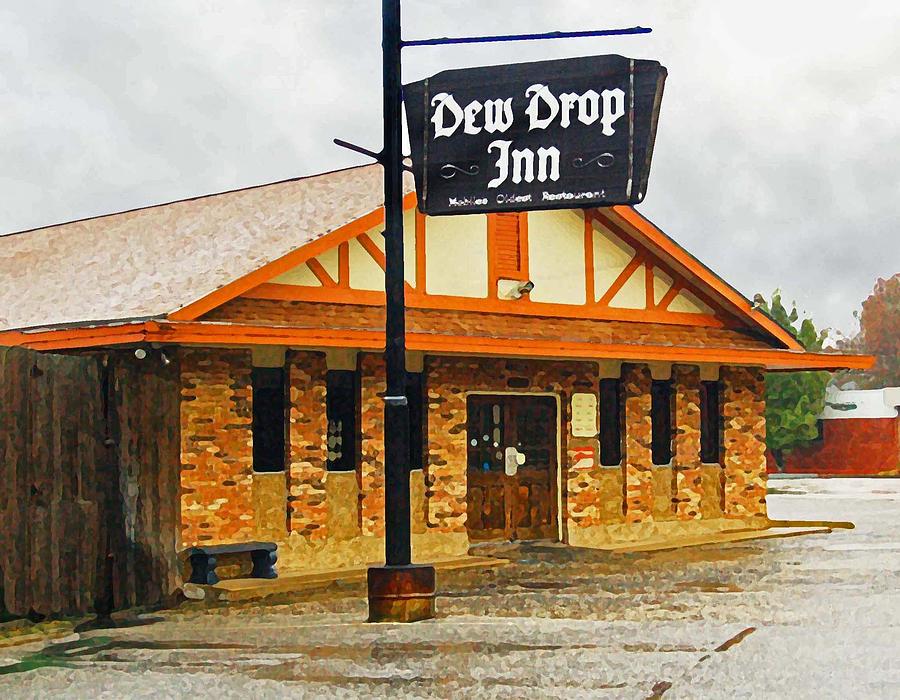 Dew Drop Inn Digital Art by Michael Thomas