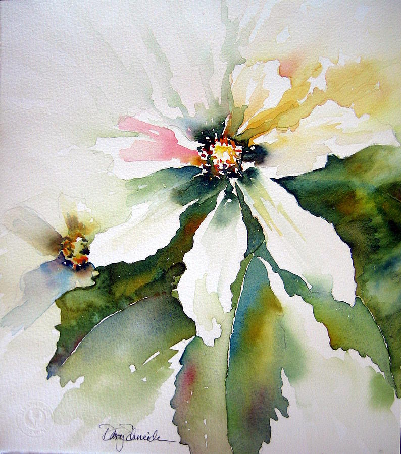 Dewberry Blossom Painting by Darcy Schneider - Fine Art America
