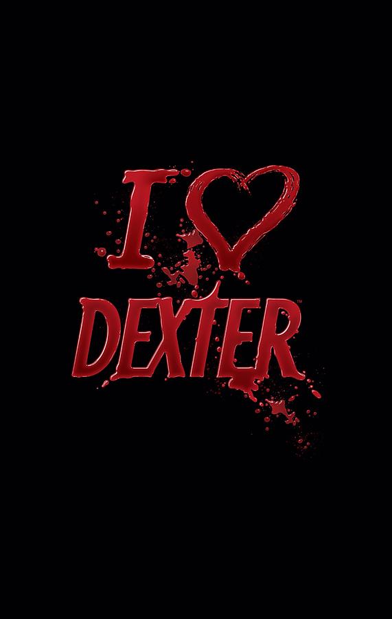 Dexter Digital Art - Dexter - I Heart Dexter by Brand A