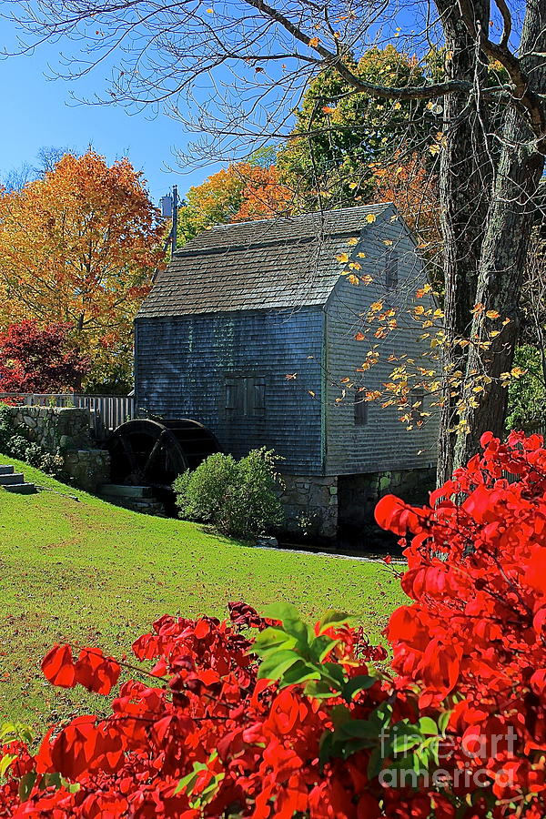 Dexters Grist Mill Photograph by Amazing Jules