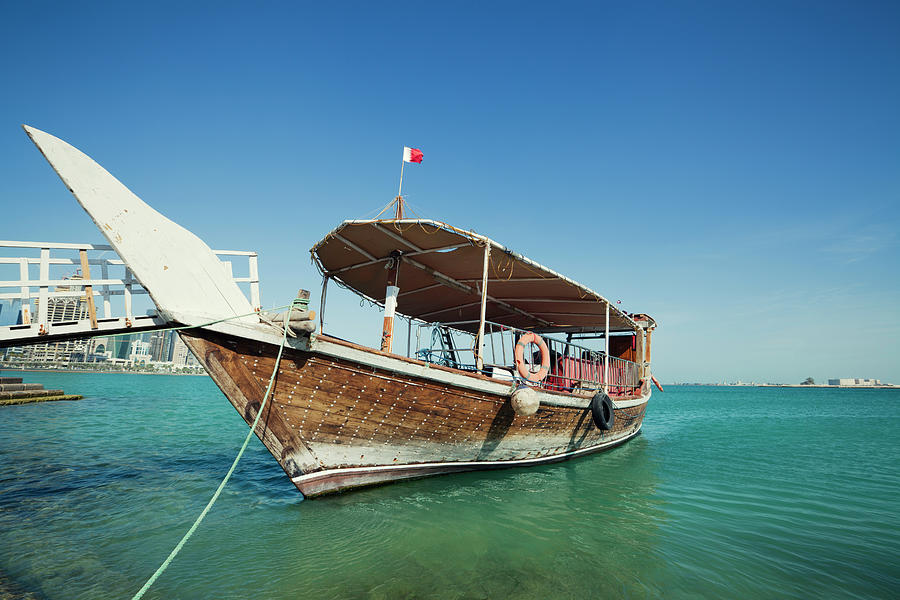 Dhow Boat Photograph by Lordrunar