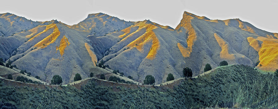 Diablo Mountains San Luis Reservoir 2 Photograph by SC Heffner