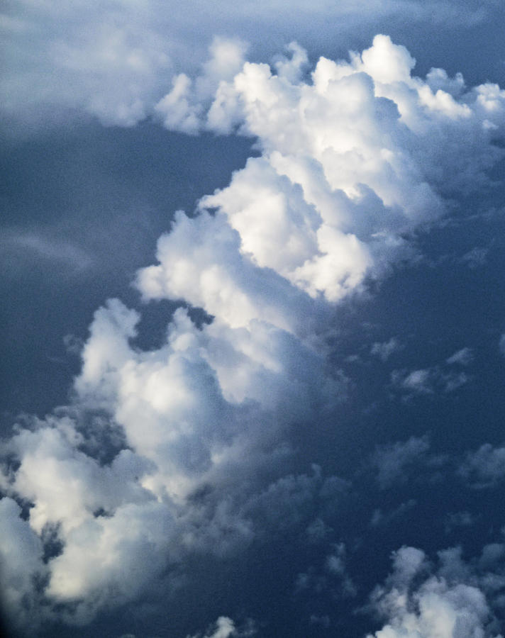 Diagonal Cloud Photograph by Steve Taylor