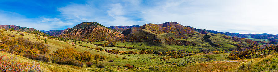 Fall Photograph - Diamond Fork Panoramic #2 by TiiLT Imagewerks