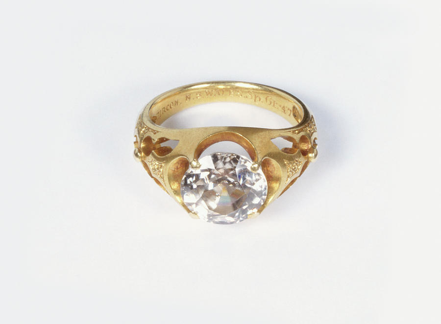 Diamond Ring Photograph by Dorling Kindersley/uig