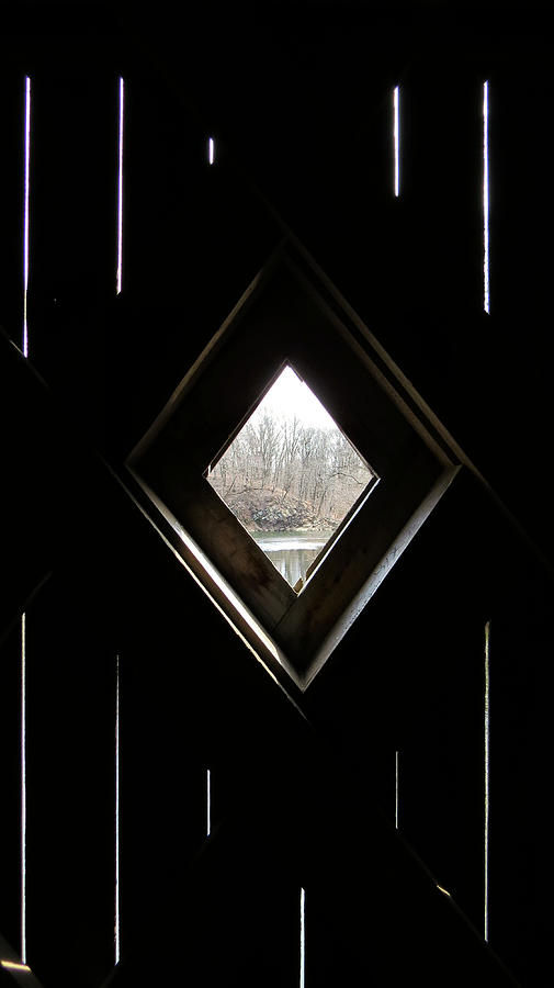 Diamond Windows Photograph by Art Dingo