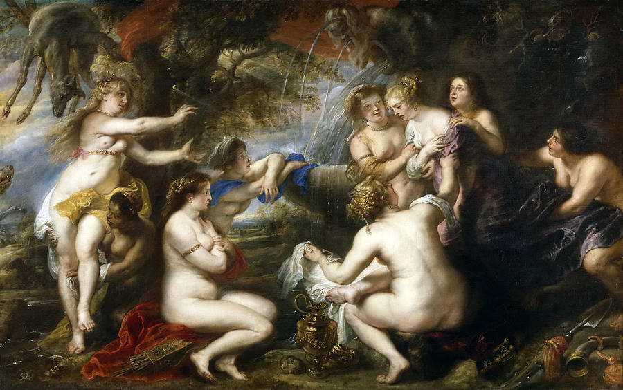 Diana and Callisto Painting by Peter Paul Rubens
