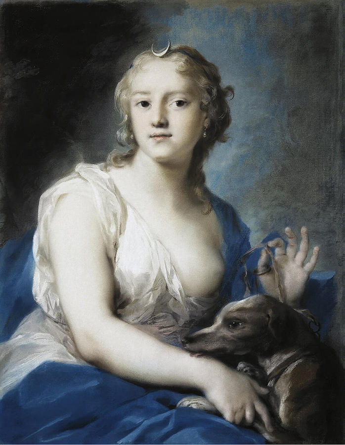 Diana Painting by Rosalba Carriera