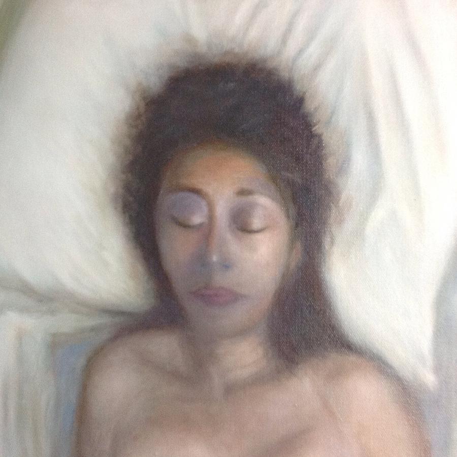 Portrait Painting - Diana Dreams by Bruce Brand