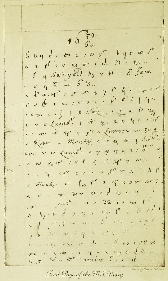 Pantograph (Parallelogram) (The Diary of Samuel Pepys)