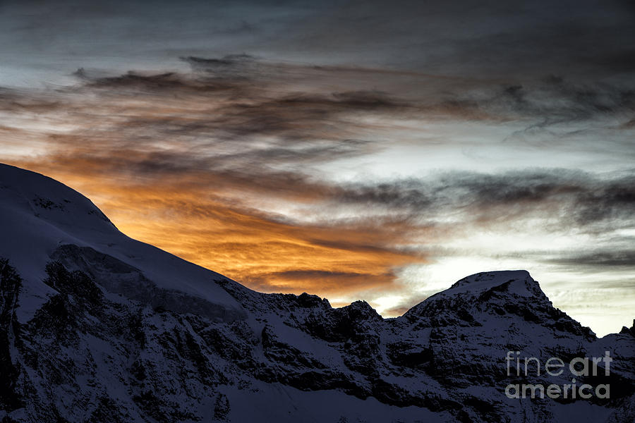 Diavolezza Sunrise Photograph by Timothy Hacker