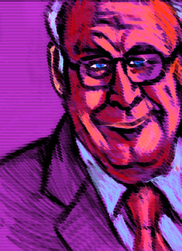 Dick Cheney Digital Art by Mike Miller