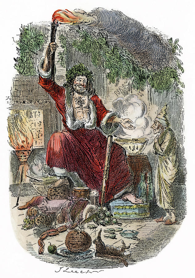 Dickens Christmas Carol, 1943 Drawing by Granger