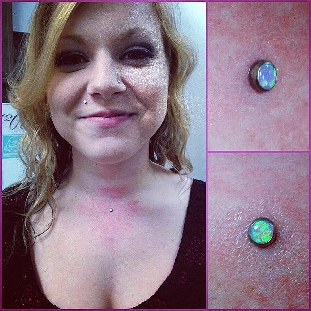 Dermal Photograph - Did This Pretty Little Surface Anchor by Rikki Goodwin