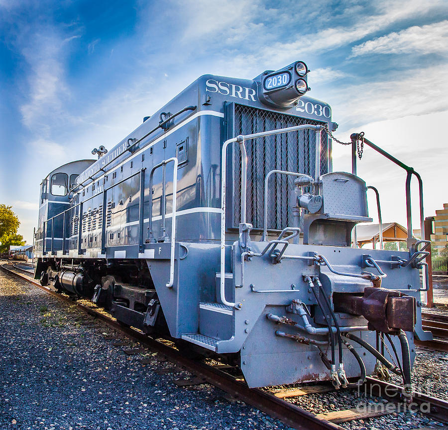 Diesel Blue Photograph by Charles Garcia