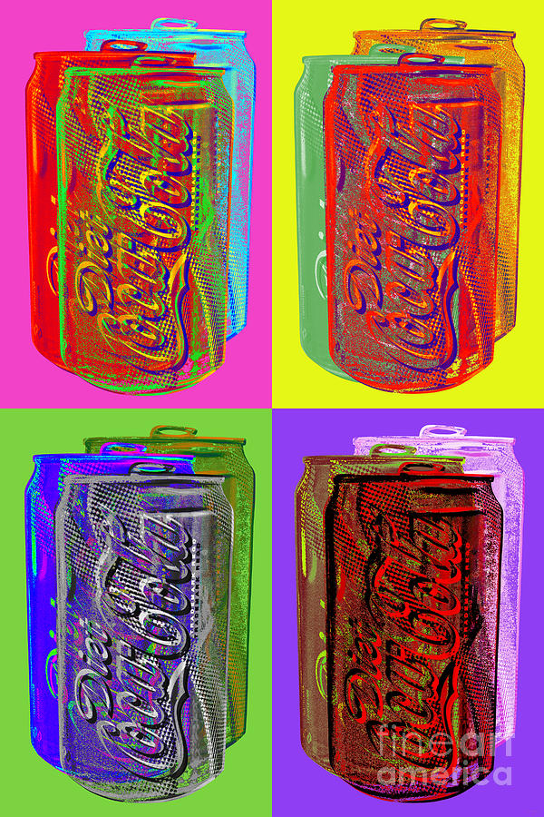 Diet Coke - Coca Cola Digital Art