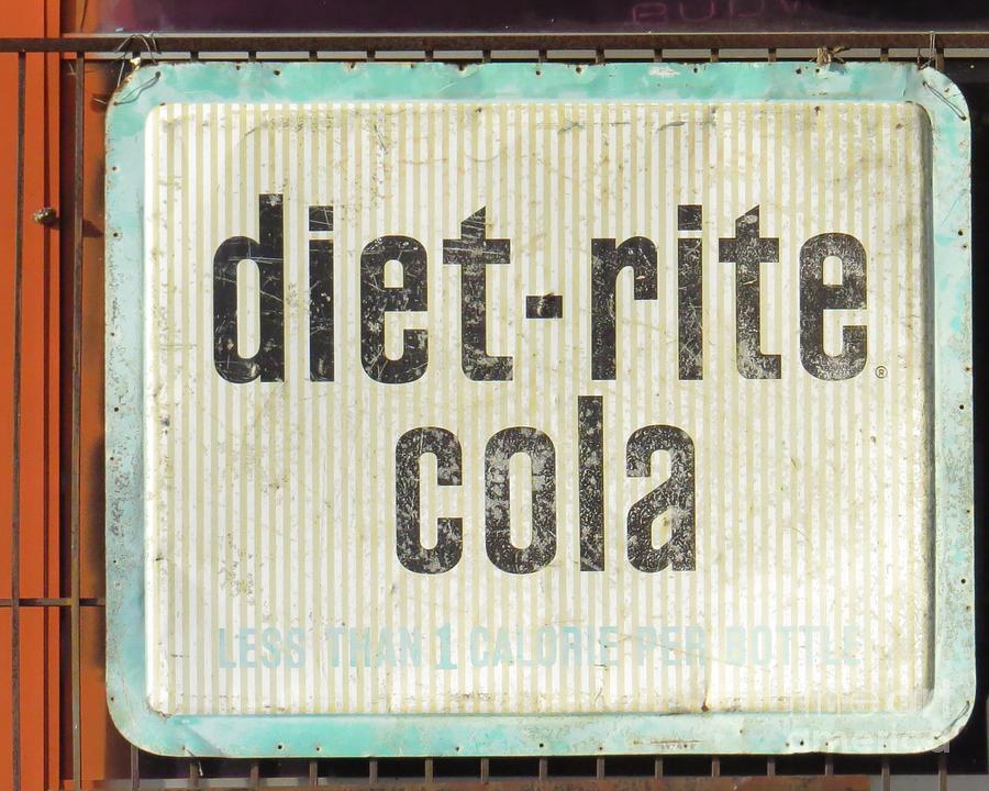 Diet-Rite Cola Sign Photograph by Scott Cameron