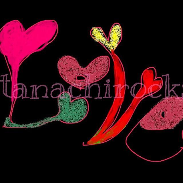 Wordart Photograph - Different Ver #wordart #love #letters by Tanachi Rocks
