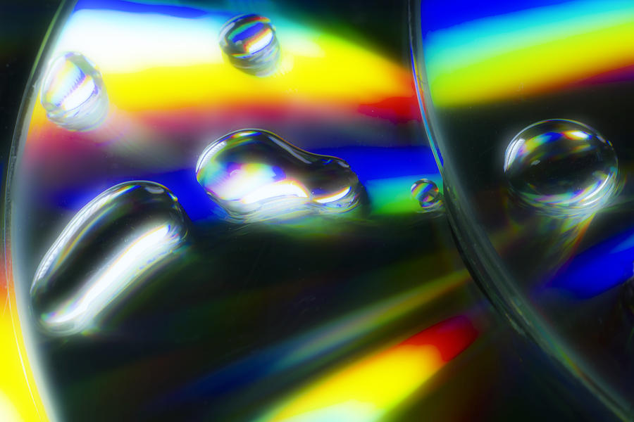Diffused Rainbow Abstract Photograph by Sven Brogren