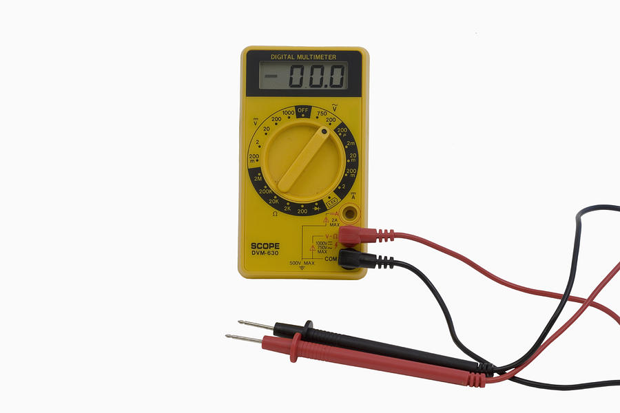 Digital Multimeter Photograph by Science Stock Photography