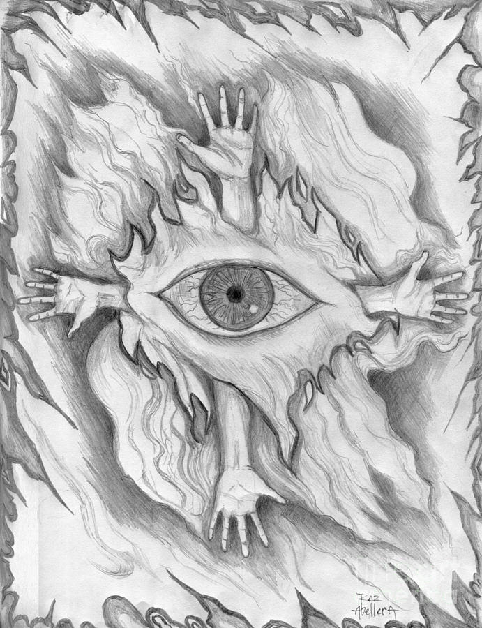 Surrealism Drawing - Dimension 4 by Classic Visions Gallery