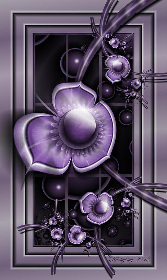 Dimensions Of Purple by Karla White Dimensions Of Purple by Karla White