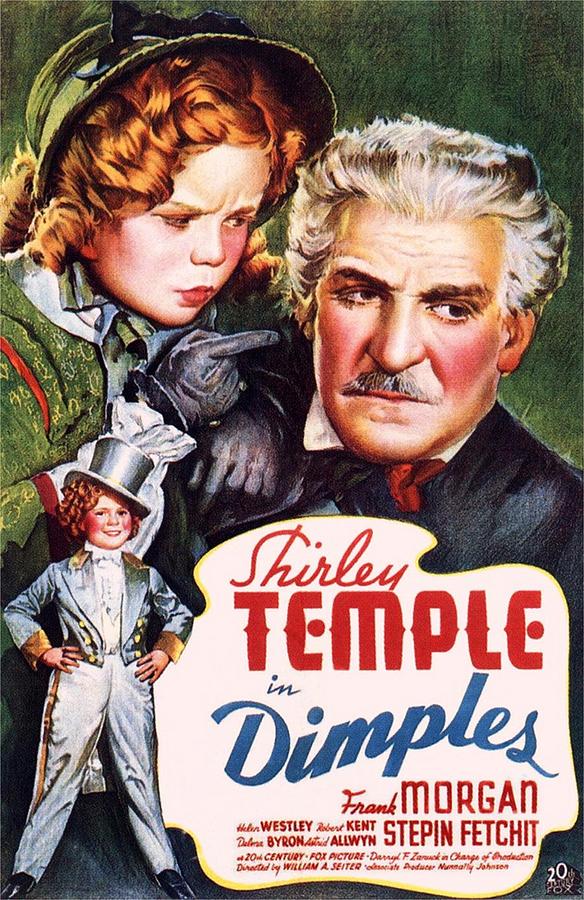 Shirley Temple Photograph - Dimples by Movie Poster Prints