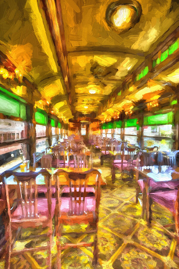 Diner Car Photograph by Paul W Faust -  Impressions of Light