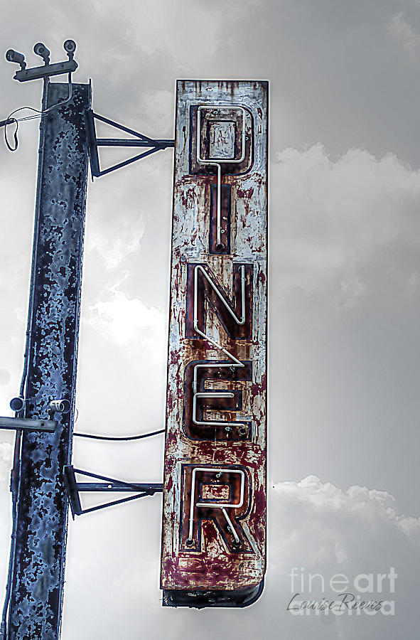 Tom's Diner Sign Photograph by Louise Reeves - Fine Art America