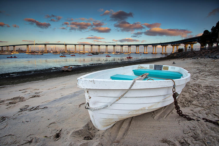 Dinghy II Photograph by Peter Tellone