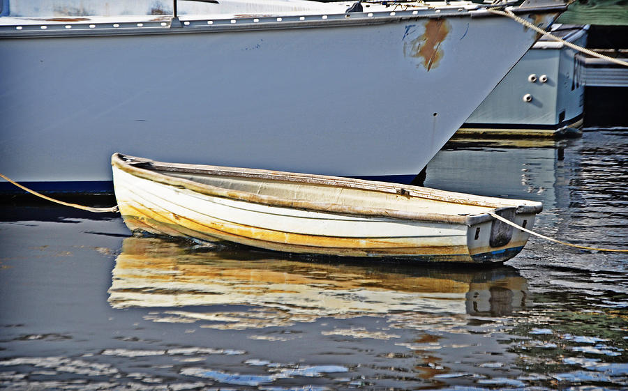 Dinghy Photograph by Linda Brown
