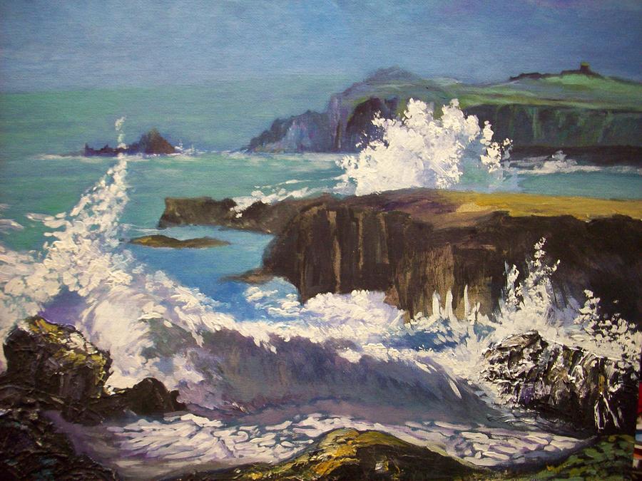 Dingle  - Kerry- Ireland Painting by Paul Weerasekera