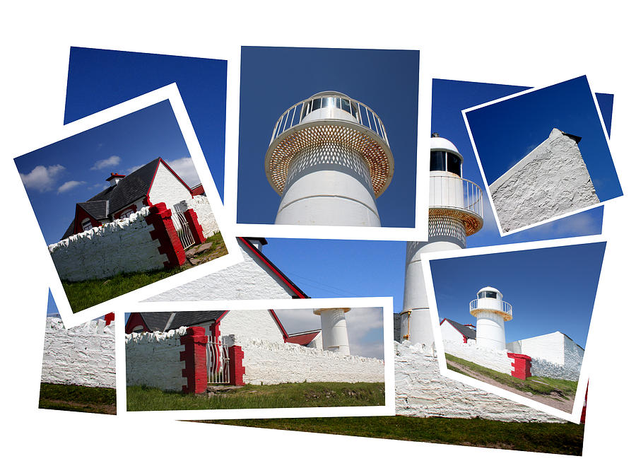 Dingle Lighthouse Collage Photograph by Mark Callanan