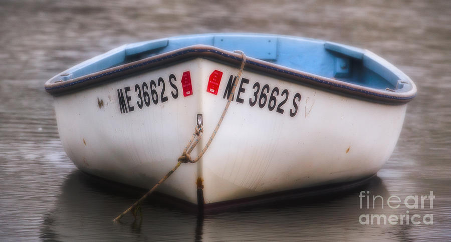 Boat Photograph - Dinghy 1 by Jerry Fornarotto