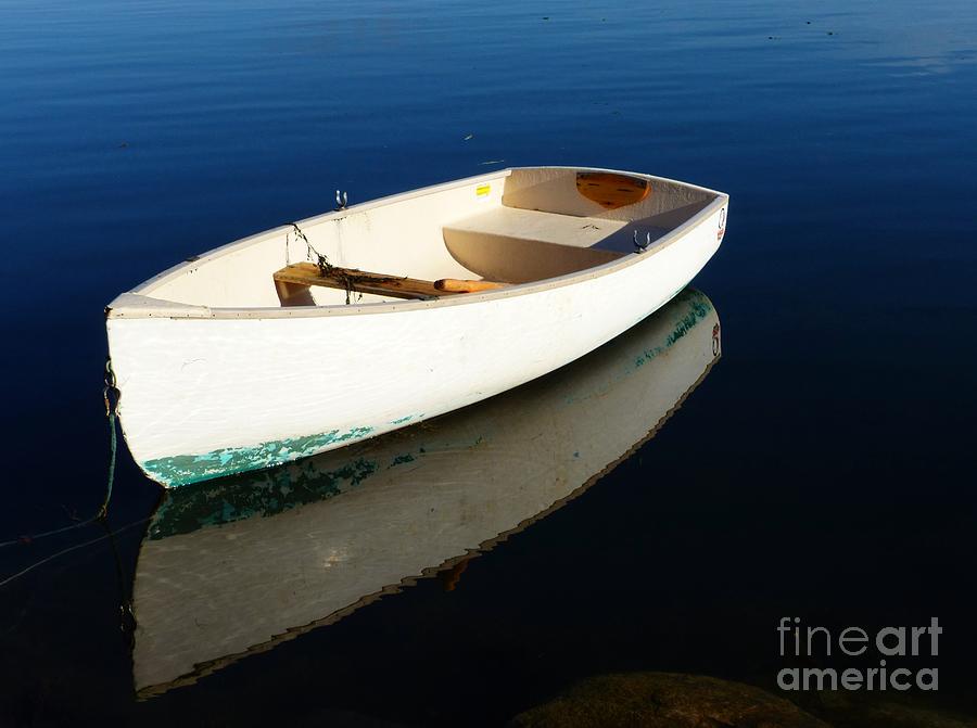 Dingy Reflection by Christine Stack Dingy Reflection by Christine Stack
