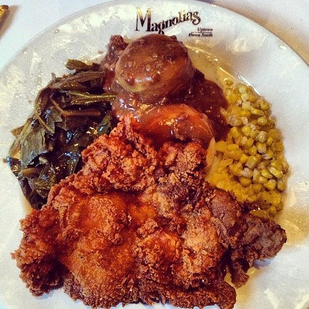 Dinner At Magnolias Charleston, South Photograph by Roger Pereira