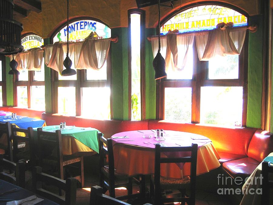 Dinner in Mazatlan Photograph by Cheryl Del Toro