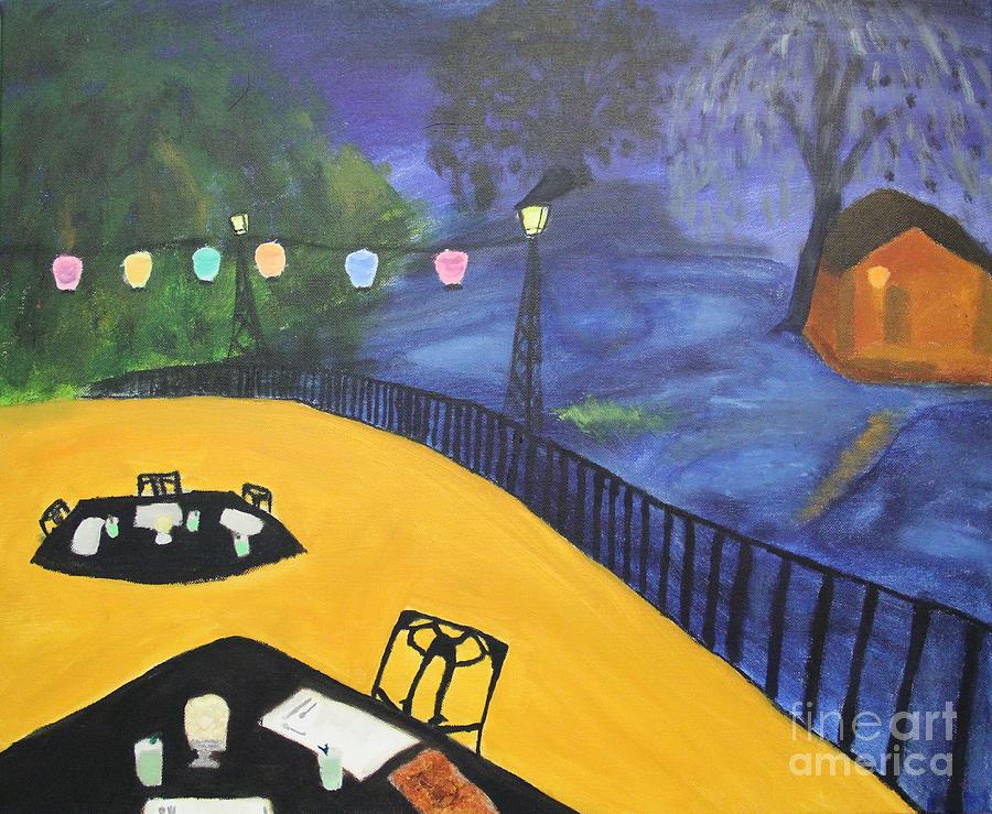 Dinner on the Bayou Painting by Marina McLain