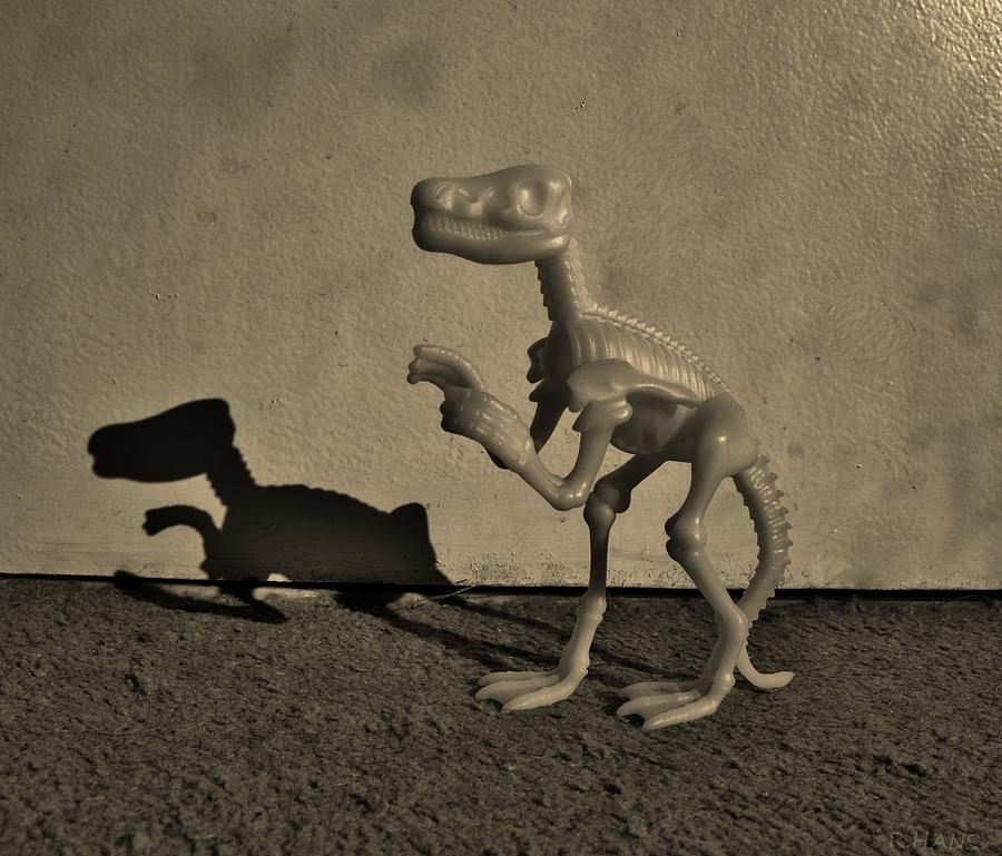 Dino Sepia Dark Photograph by Rob Hans