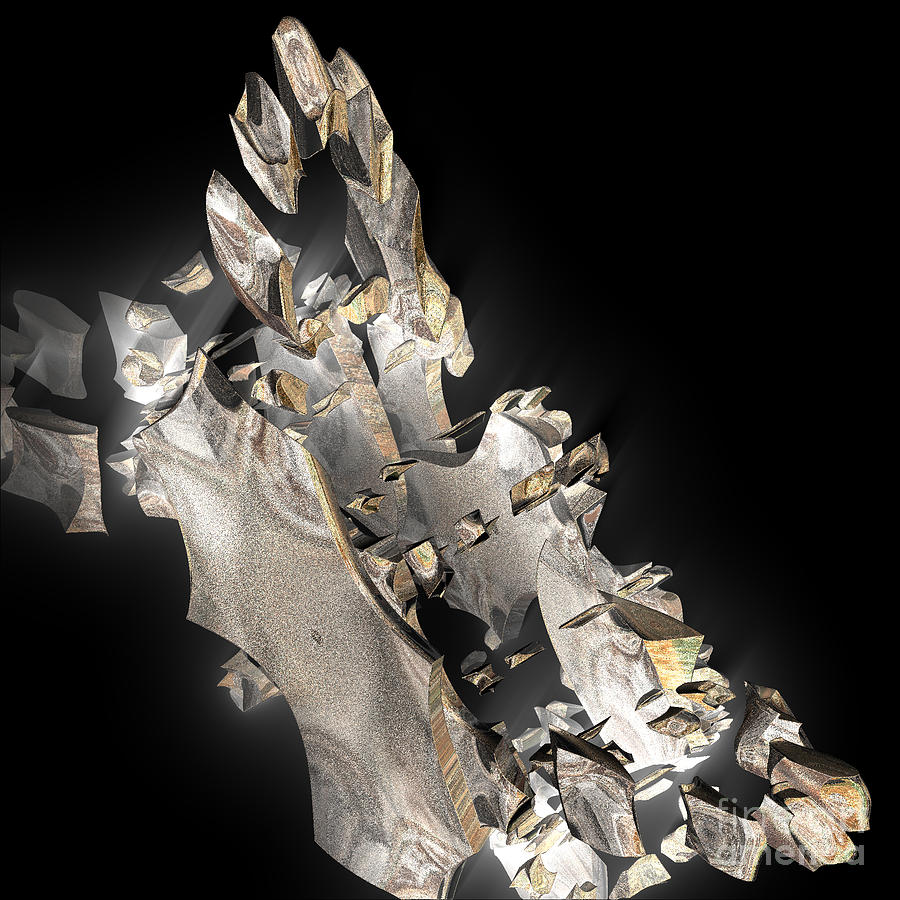 Dinosaur Bones by jammer Digital Art by First Star Art