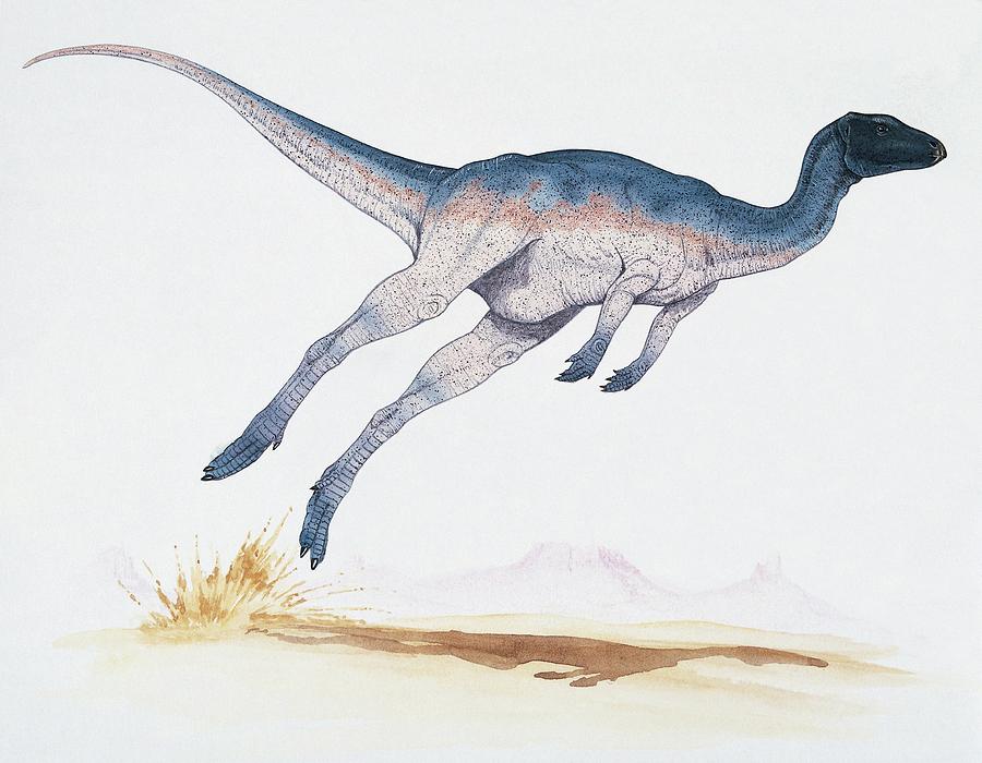Dinosaur Jumping by Deagostini/uig/science Photo Library