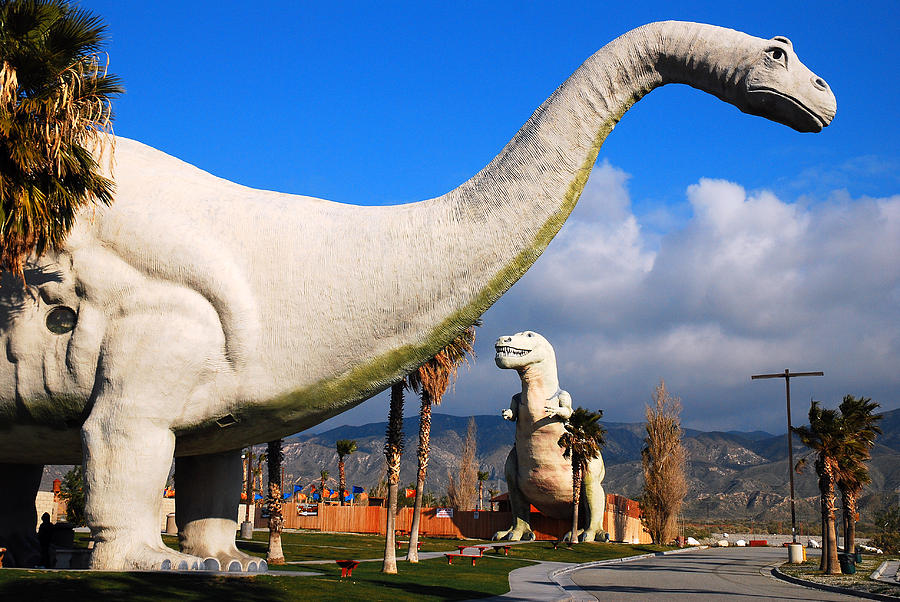 Dinosaurs of Cabazon Photograph by James Kirkikis