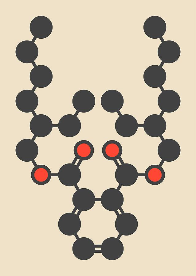 Device Photograph - Dioctyl Phthalate Molecule by Molekuul