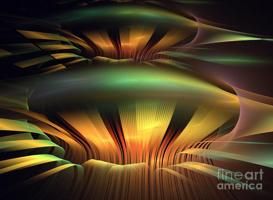 Abstract Digital Art - Diode by Kim Sy Ok